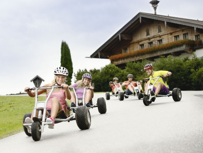 Mountain Gokart beim Berggasthof Sattelbauer © Flachau Tourismus