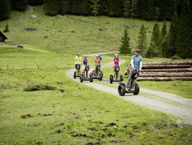 Segway fahren im Marbachtal © Flachau Tourismus